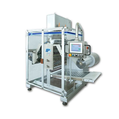 Máquina embaladora para comprimidos - MF 4S - MF Packaging Srl - automática / vertical / de 4 soldas laterais