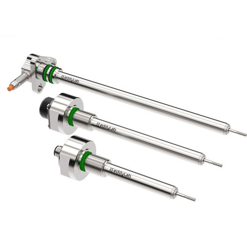 Sensor de deslocamento linear - SM-HYD series - eddylab GmbH - indutivo / LVDT / analógico