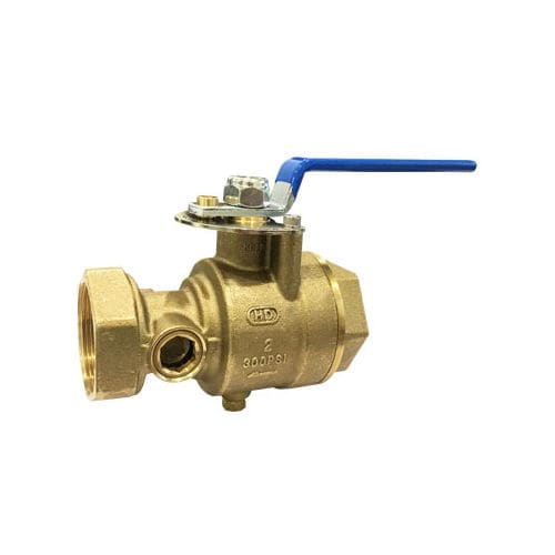 Válvula de esfera - HD series - HD FIRE PROTECT PVT. LTD. - manual / de drenagem / para água