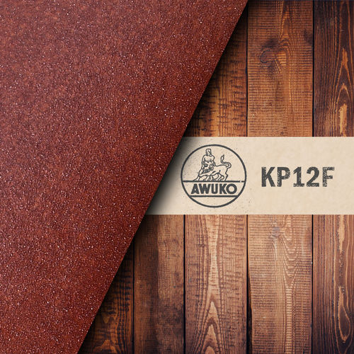Lixa de óxido de alumínio - KP12F - AWUKO ABRASIVES Wandmacher GmbH & Co. KG - em papel peso F / antiestática / para madeira
