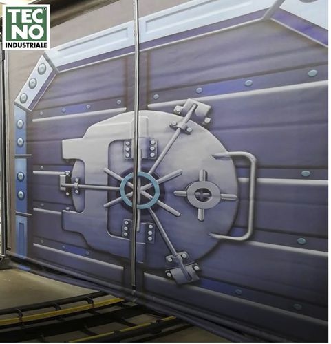 Porta de segurança - Zip Roll - Tecnoindustriale s.r.l. - autorreparável