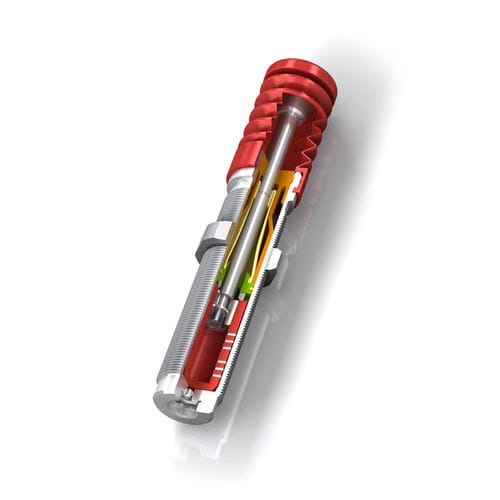 Amortecedor de impacto - PMCN600EUM-V4A - ACE Stoßdämpfer GmbH - pneumático / para máquinas / em aço inoxidável