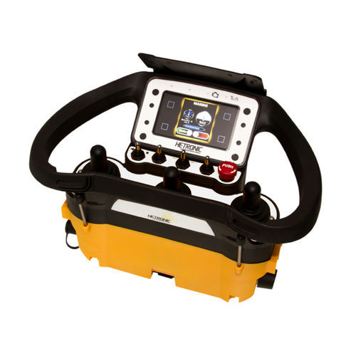 Controle remoto com fio - NOVA XL 4.3 series - Hetronic, Inc. - com botões / com joystick / com interruptor de alavanca