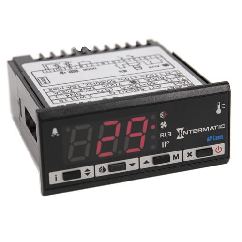 Regulador de temperatura de refrigeração - AT1 series - Grässlin by Intermatic - digital / configurável / compacto