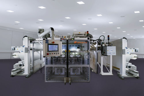 Máquina de eletrofiação para nanofibras - NS 4L1600U - elmarco - para não-tecidos / para pesquisa / compacta