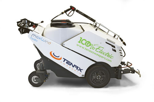 Lavadora urbana de calçada - Maxwind Hydro - Tenax International S.p.A. - de água / de alta pressão