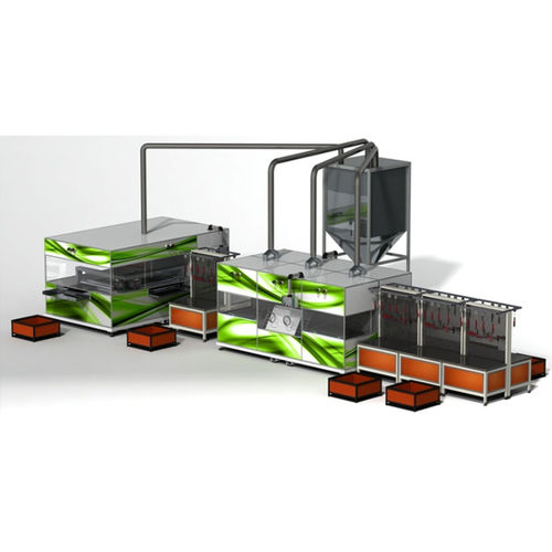 Central de reciclagem para REEE - LCD-S - Compton srl - para monitores LCD