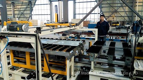 Linha de perfilagem para painéis - KCM Machinery Manufacturing
