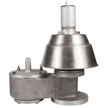 Válvula de alívio de pressão a vácuo - B12 - EFSVALVES - de diafragma