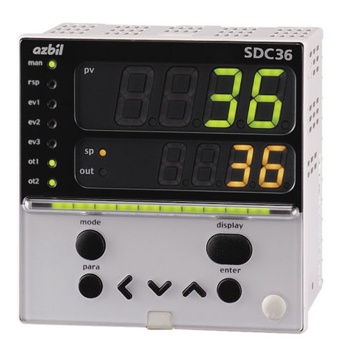 Controlador de temperatura digital - SDC35/36 - Azbil Europe NV - PID / circuito único / com controle remoto