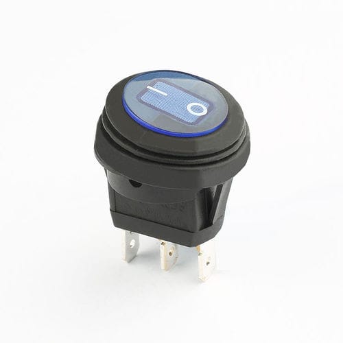 Chave gangorra - KCD8-11-FB1A-B-S-01 - Shanghai Yongxing Electronic Switch Co.,Ltd - unipolar / à prova de água / CQC
