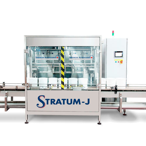 Envasadora automática - STRATUM J  - Shemesh Automation Ltd - para baldes / de líquidos / para a indústria alimentícia