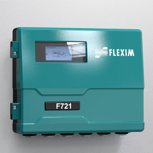 Medidor de vazão ultrassônico - FLUXUS F721 - EMERSON - FLEXIM - de massa / para líquidos / para gás