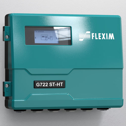 Medidor de vazão ultrassônico - FLUXUS G722 ST-HT - EMERSON - FLEXIM - volumétrico / para vapor / clamp-on