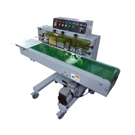 Seladora térmica contínua - Enfound enterprise co.,ltd - semiautomática / automática / para fecho de sacos