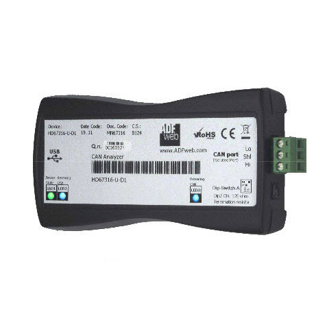 Conversor de potência - HD67390-U-D1 - ADFweb.com - USB / CAN / para trilho DIN
