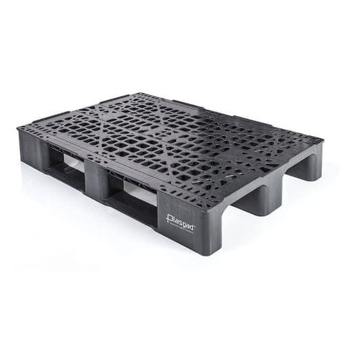 Palete em plástico - PG660  - Plasgad - Euro / industrial / com plataforma aberta