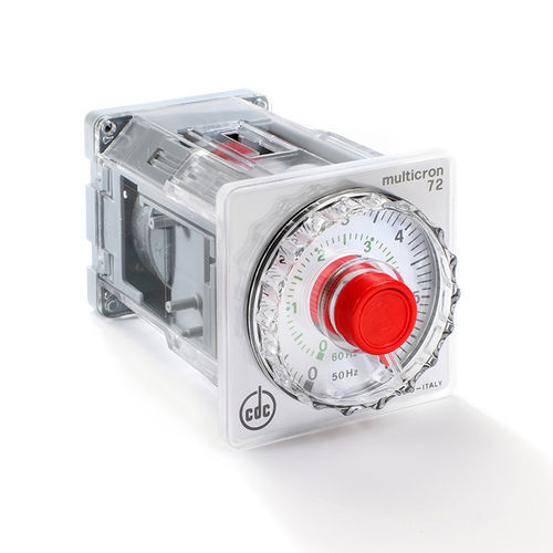 Relé temporizador eletromecânico - 1800 - ELETTROMECCANICA CDC s.r.l. - multifuncional / para motor / para interruptor