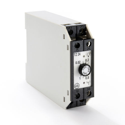 Relé temporizador eletrônico - TZ24 - ELETTROMECCANICA CDC s.r.l. - para trilho DIN
