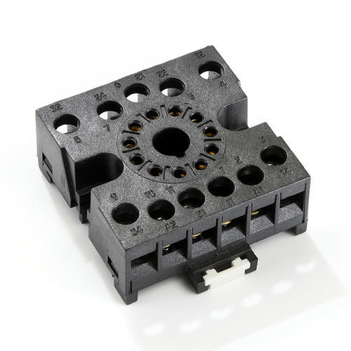 Suporte de relé octal - AZ611 - ELETTROMECCANICA CDC s.r.l.