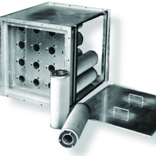Duto de ventilação rígido - UNI-BOX - F.C.R. SPA - em aço galvanizado / em aço inoxidável / sintético