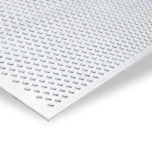 Chapa de alumínio - Aluminium, round perforated plate, EN AW-1050 (Al99,5) - Klöckner & Co Deutschland GmbH - perfurado
