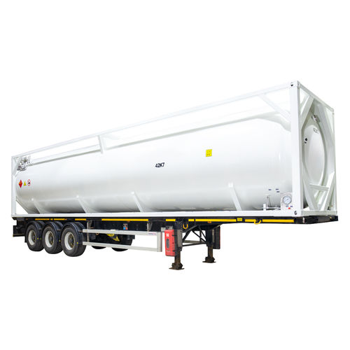 Tanque para gás natural liquefeito - ISO VAC 40 LNG - Wessington Cryogenics LTD - em aço inoxidável / em aço-carbono / criogênico
