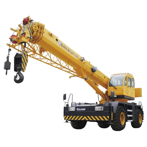 Guindaste móvel - RT35 - XUZHOU JIUFA CONSTRUCTION MACHINERY CO.,LTD - com lança / telescópico / para terrenos acidentados