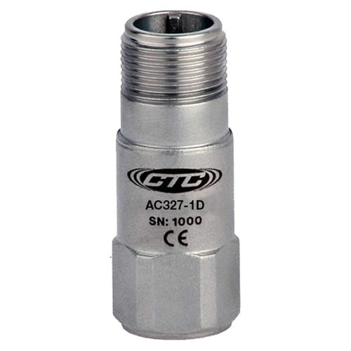 Acelerômetro de 1 eixo - AC327  - Connection Technology Center Inc. - piezoelétrico / compacto / sem fio