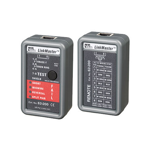 Testador de continuidade -  LinkMaster™ - IDEAL NETWORKS - de rede LAN / para cabos / compacto