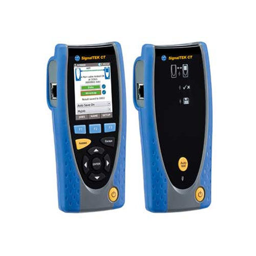 Testador de taxa de transmissão - SignalTEK CT - IDEAL NETWORKS - de performance / de rede Ethernet / para cabos