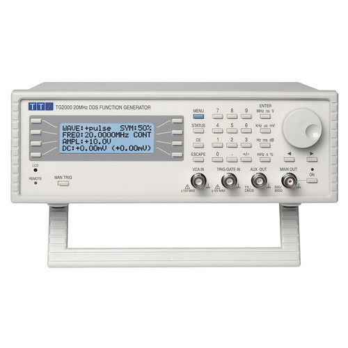 Gerador de funções - TG2000 - TTI - por USB / com modo de varrimento por síntese direta de freqüência / com modo de varredura