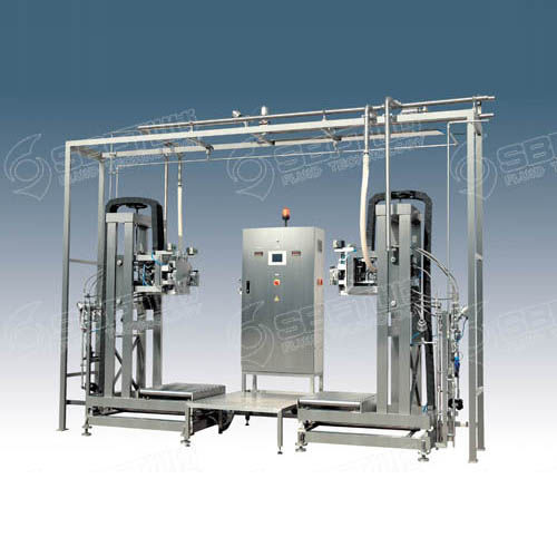 Envasadora de bag-in-drum - ASP200D - Xi’an Shibo fluid technology co., Ltd (SBFT) - automática / suco de fruta / para a indústria alimentícia