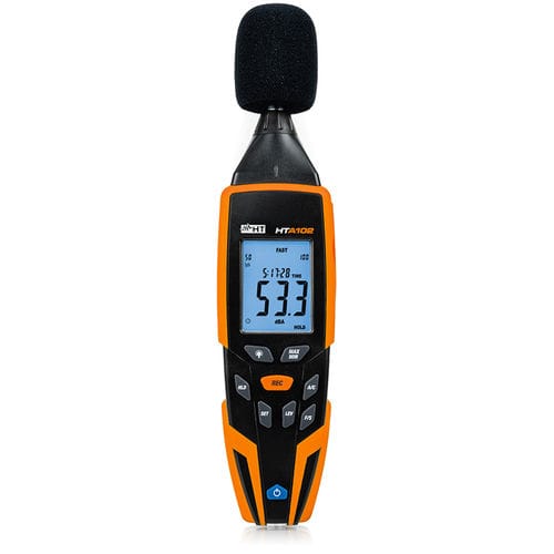 Sonômetro básico - HTA102  - HT - classe 2 / USB / em tempo real