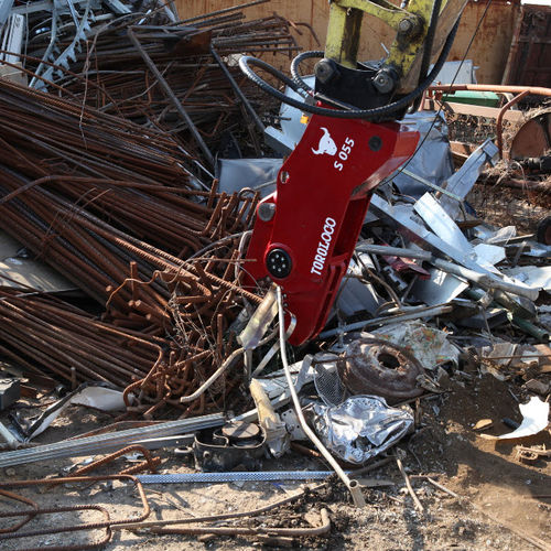 Tesoura de demolição hidráulica - S series - Toroloco Srl - rotativa / para escavadeira / para sucata