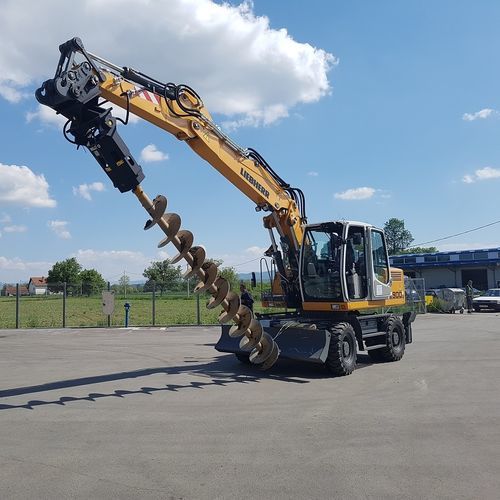 Trado hidráulico - TR series - Toroloco Srl - para escavadeira / helicoidal