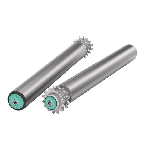 Rolo de transportador acionado - 2411 - DAMON Industrial Europe Srl - de acionamento por corrente / em polímero / em aço