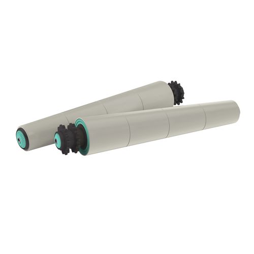 Rolo de transportador de acionamento por corrente - 2624 series - DAMON Industrial Europe Srl - em PVC / em aço / em aço inoxidável