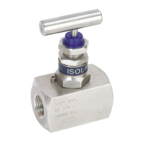 Válvula de agulha - V1N - Indumart - manual / de isolamento / de regulação de fluxo