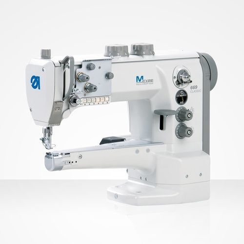 Máquina de costura com braço cilíndrico - M-TYPE - Dürkopp Adler AG - de ponto fixo / de 1 agulha / de 2 agulhas
