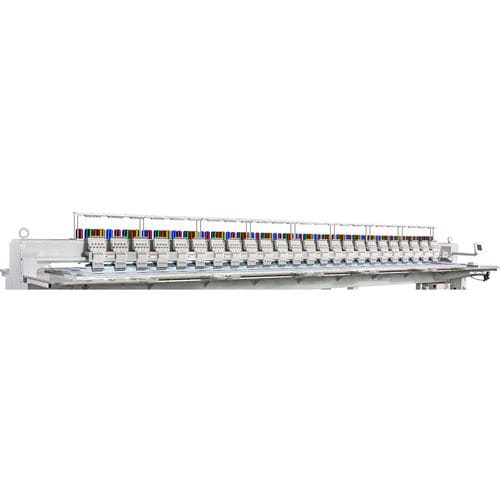 Máquina de bordar plana - FHT SERIES - RiCOMA International Corporation - com múltiplas cabeças / com 12 agulhas / com 9 agulhas
