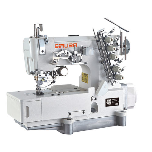 Máquina de costura interlock - F006KD series - Siruba Latin America, Inc - de 3 agulhas / de 5 fios / para punhos de camisa