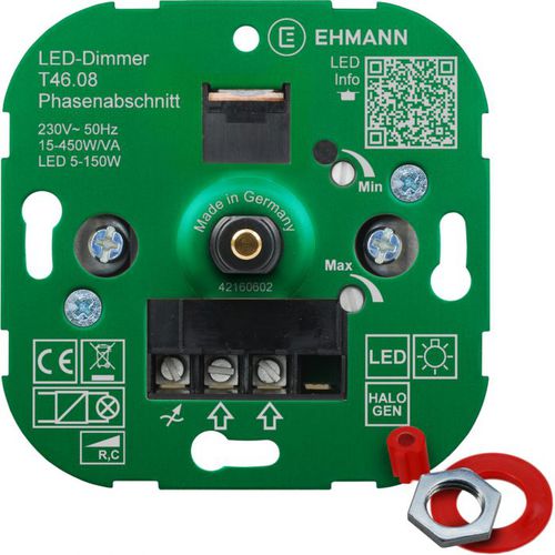 Relé de impulso com ajuste de luminosidade para LED - T46.08 - Bodo Ehmann GmbH