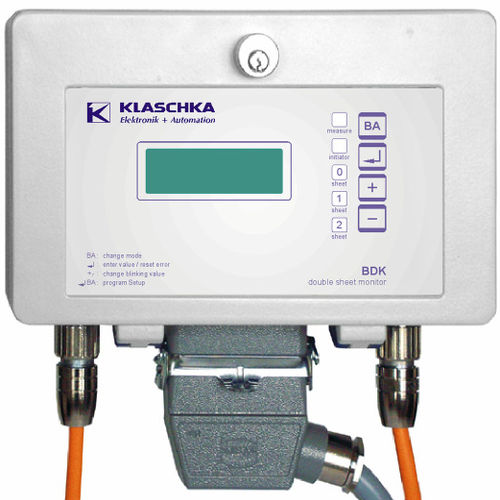 Detector de espessura - BDK series  - KLASCHKA Industrieelektronik - de chapa dupla / indutivo / universal