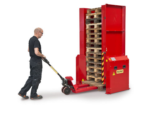 Dispensador de paletes - PALOMAT® ½ Pallets - PALOMAT® - totalmente automático