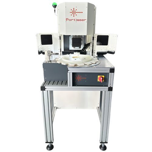 Estação de marcação a laser CO2 - CMARK INDEX - PORTLASER TECHNOLOGY, LDA - para plásticos / para madeira / compacta
