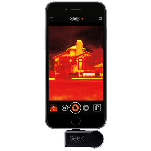 Câmera termográfica - Compact - Seek Thermal - de emissão óptica por centelhamento / de detecção / de infravermelho