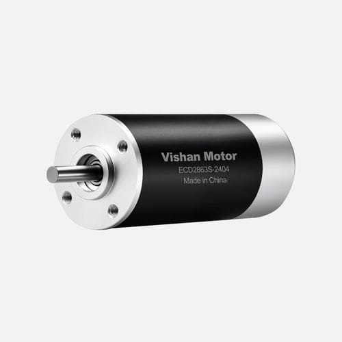 Motor sem escovas - ECD2863 - Vishan Motor - CC / 12 V / 24 V