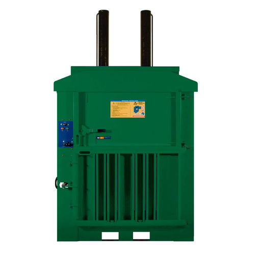 Prensa enfardadeira para garrafas - BTS-MF450hd - Beckmann Technik & Service KG - para têxteis / para sucata / para pneus