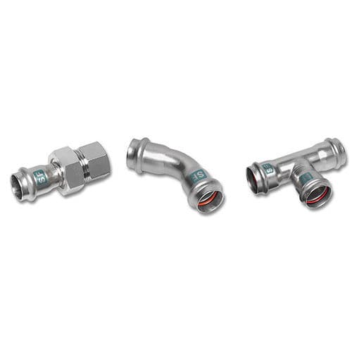 Conexão hidráulica - 19130  - SANHA GmbH & Co. KG - pneumática / de crimpar / em T